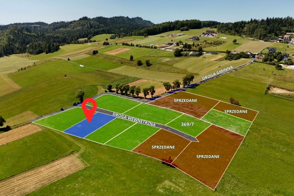 Działka budowlana Falsztyn