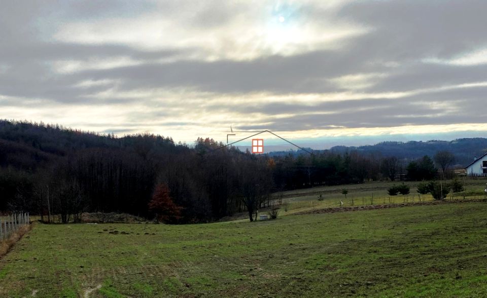 Działka leśna Hucisko Nienadowskie