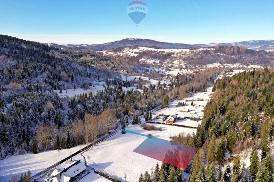 Działka budowlano-rolna Rycerka Górna