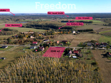 Działka nad jeziorem