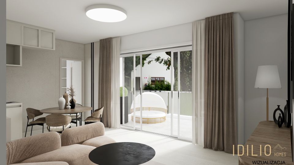 Mieszkanie przy lesie