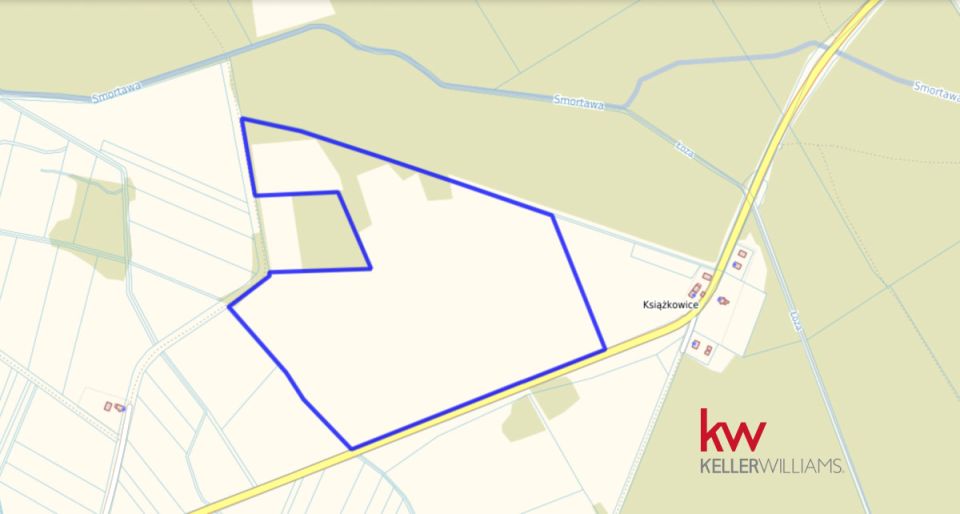 Działka inwestycyjna Rogalice