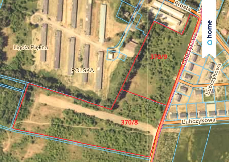 Działka usługowa Ligota Piękna