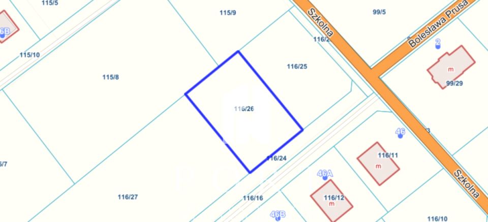 Działka budowlana Tuchom