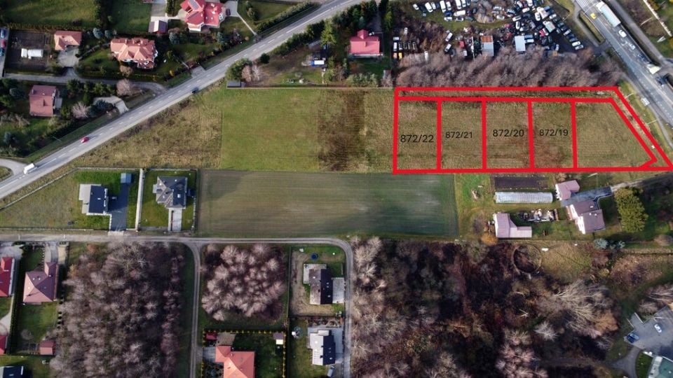 Działka budowlana Ładna