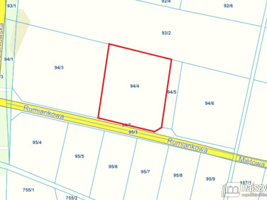 Działka usługowa Miękowo