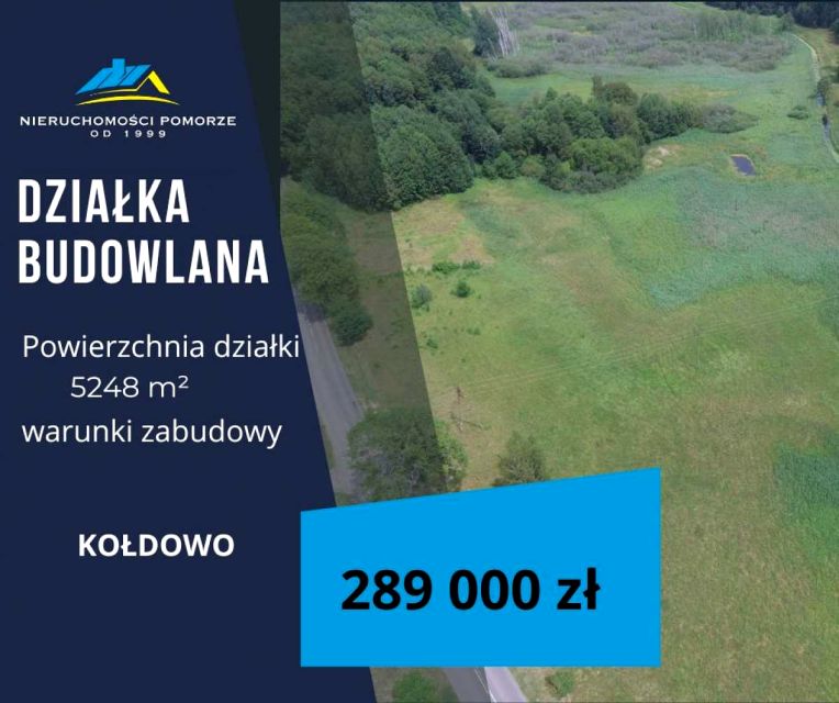 Działka budowlana Kołdowo