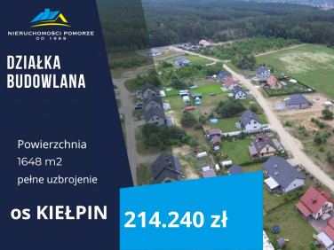 Działka budowlana Kiełpin