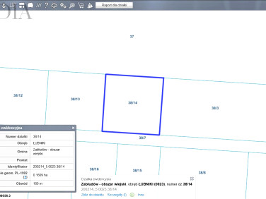 Działka inna Łubniki