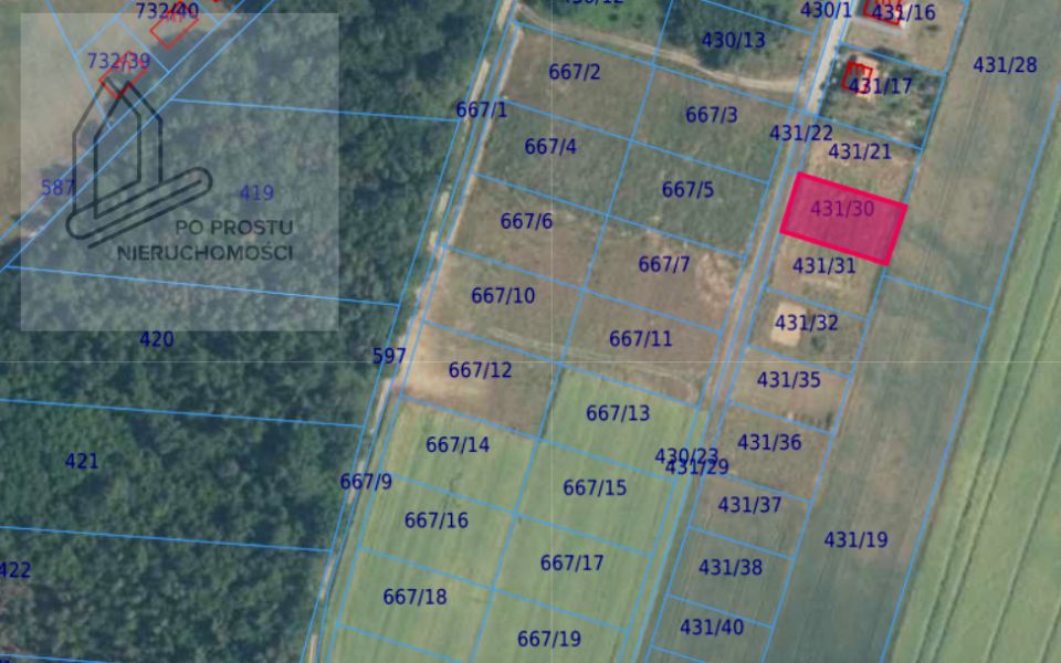 Działka budowlana Poniatowice sprzedam
