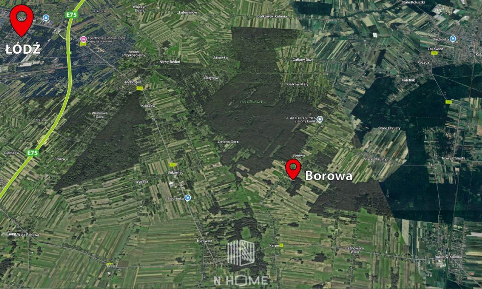 Działka budowlana Borowa sprzedam