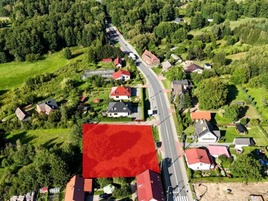 Ogrodzona działka Ostrowiec