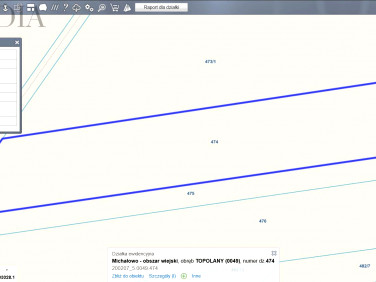 Działka inna Topolany