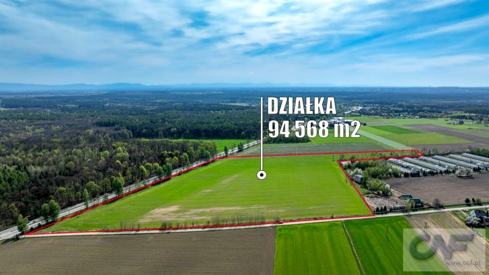 Działka inwestycyjna Orzesze