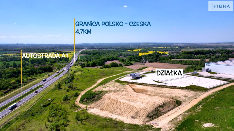 Działka przemysłowa Gorzyczki