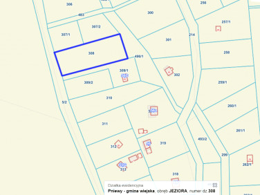 Działka nad jeziorem