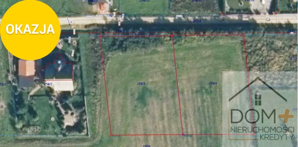 Działka budowlana Lubin