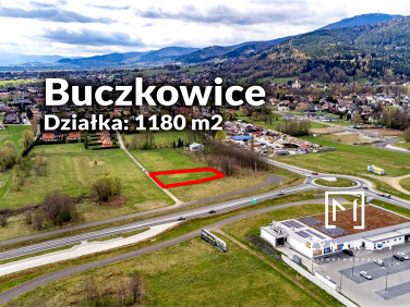 Działka usługowa Buczkowice