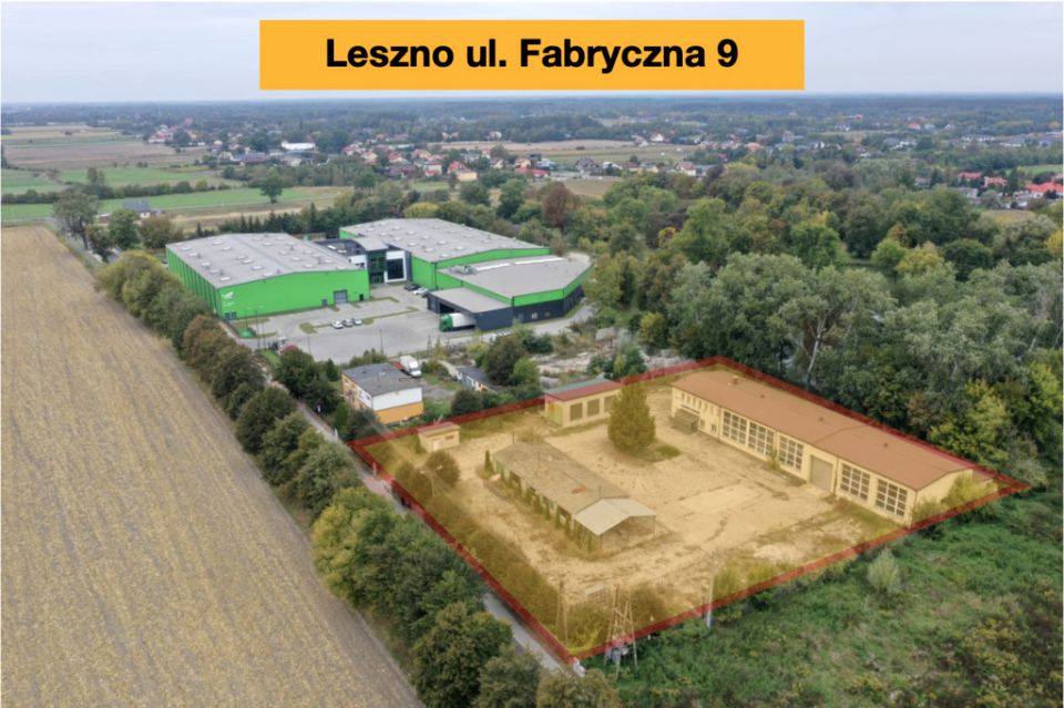 Działka inwestycyjna Leszno