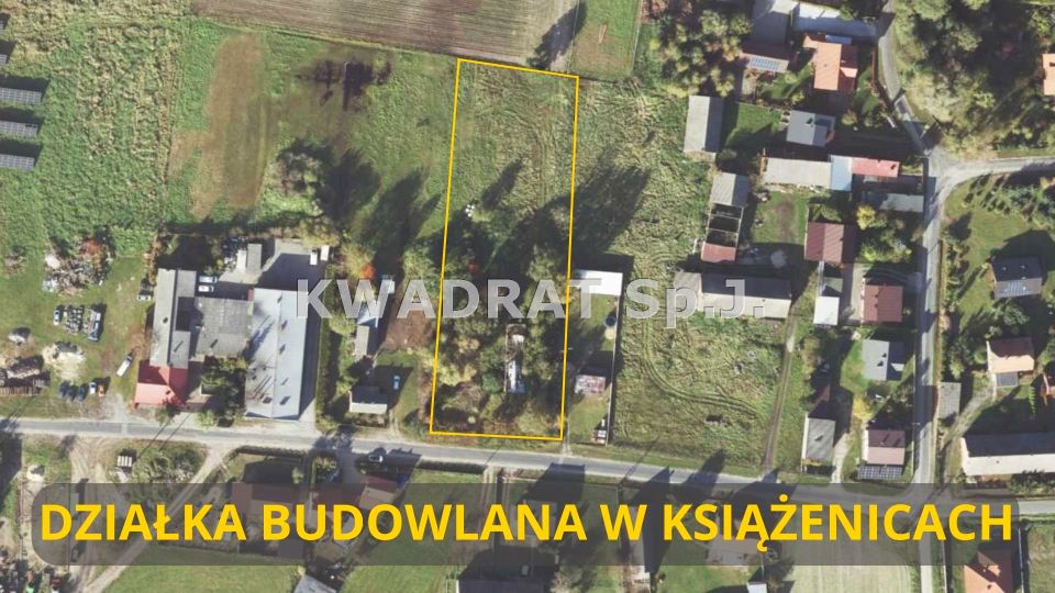 Działka budowlana Książenice