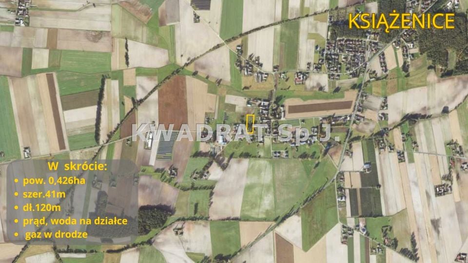 Działka budowlana Książenice sprzedam