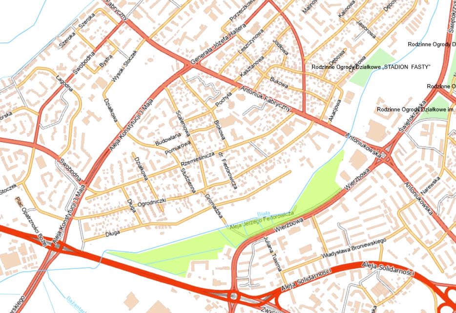 Działka inwestycyjna Białystok