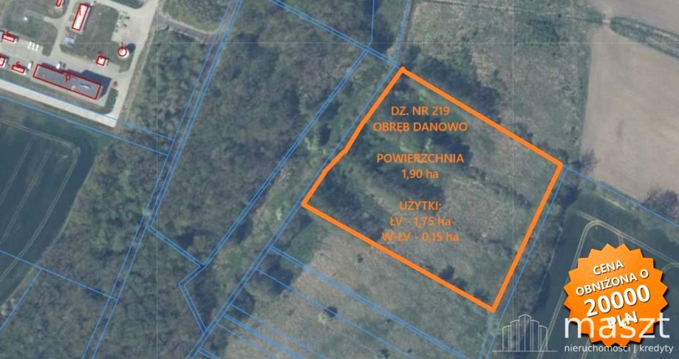 Działka Danowo