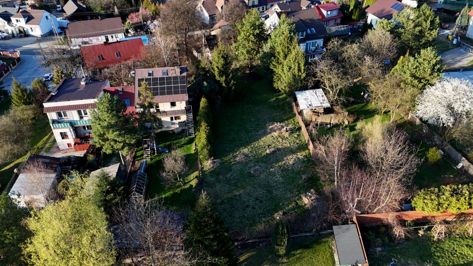 Ogrodzona działka Zabierzów