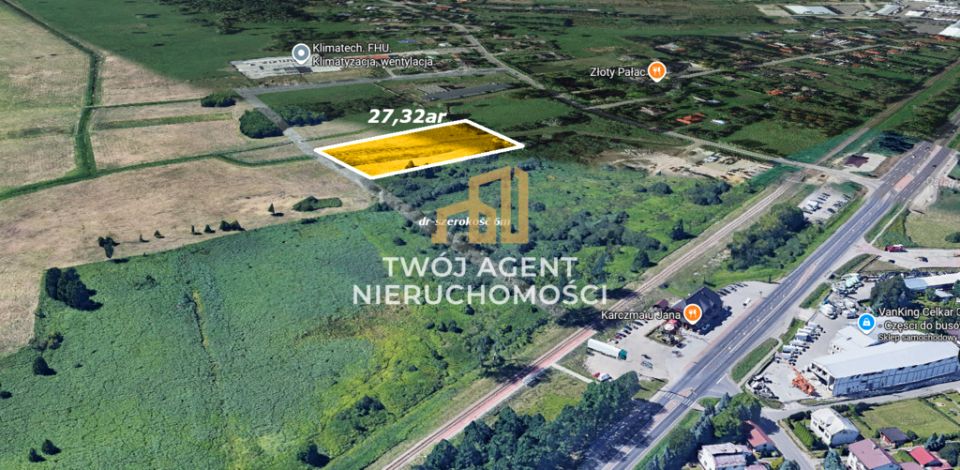 Działka rolna Rudna Mała