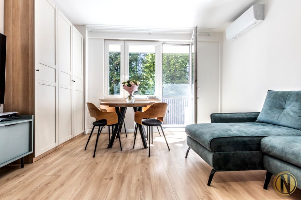 Mieszkanie blok mieszkalny nad rzeką