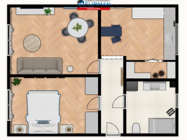 Mieszkanie blok mieszkalny Dębogóra