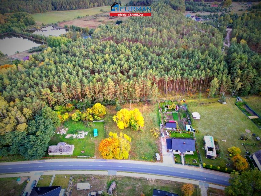 Działka nad jeziorem