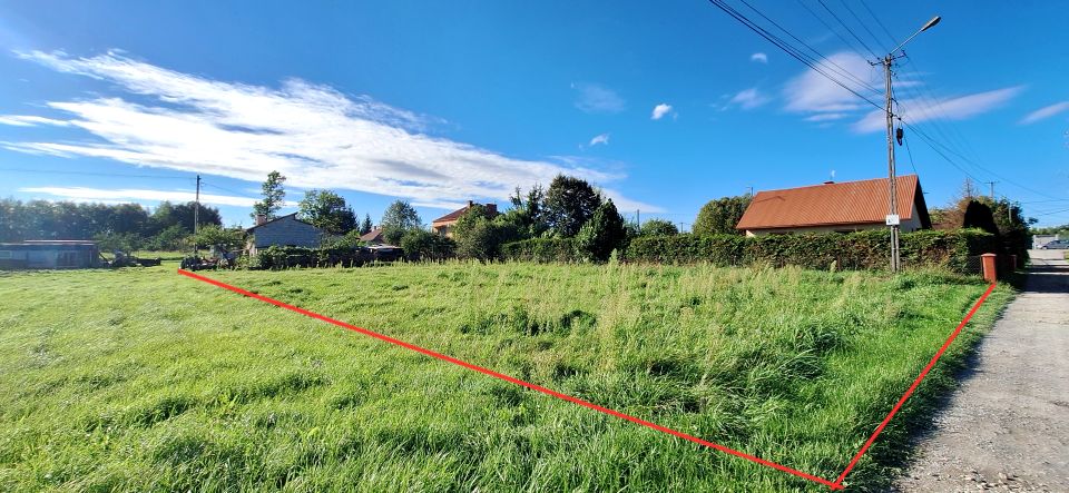Działka budowlana Klęczany