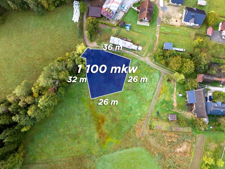 Działka rekreacyjna Rokiciny Podhalańskie