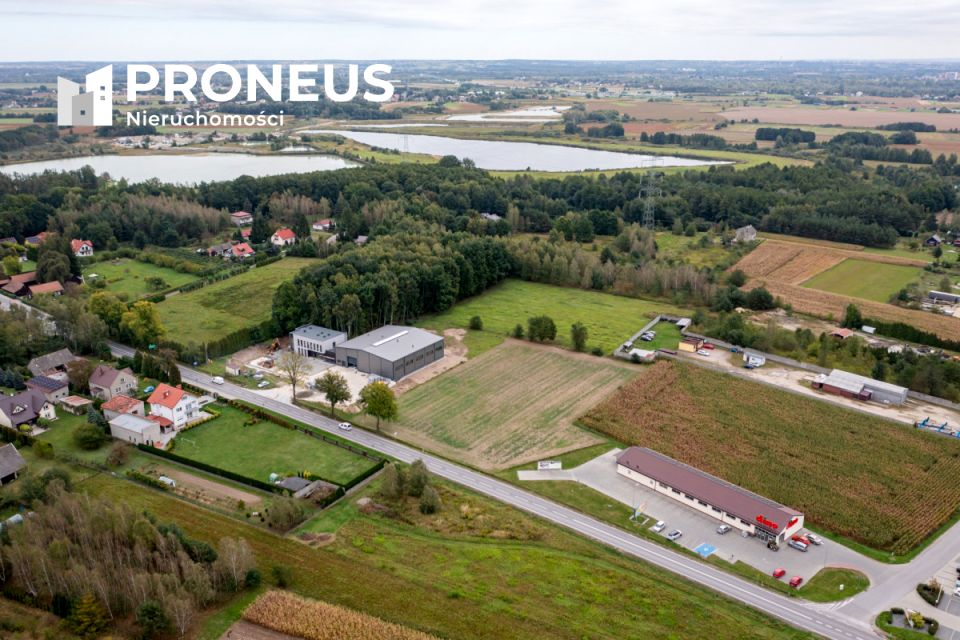 Działka inwestycyjna Wierzchosławice