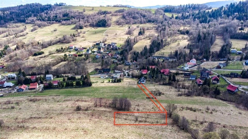 Działka budowlana milówki