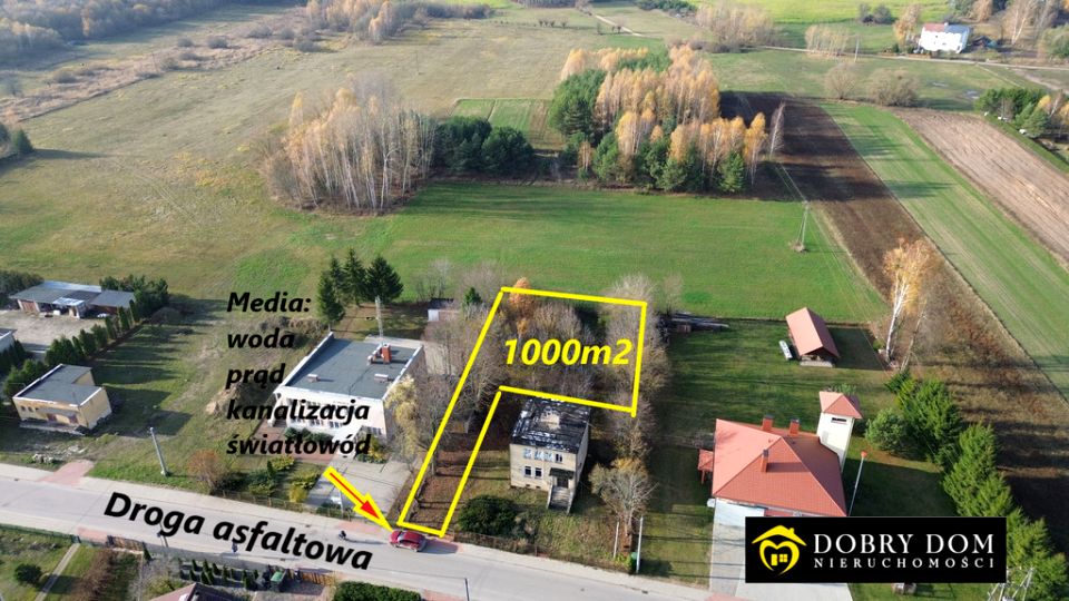 Działka Czarna Wieś Kościelna