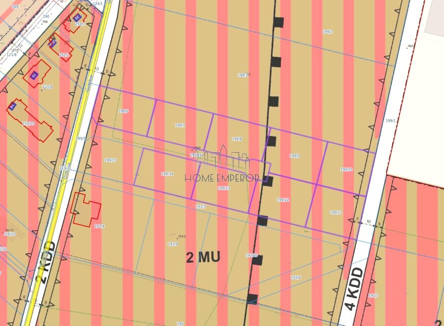 Działka usługowa Zgorzała