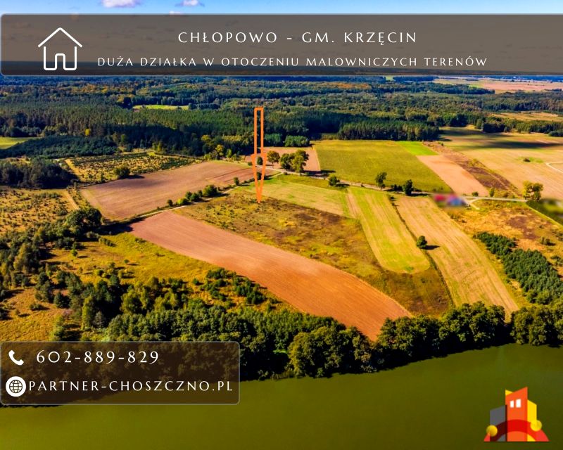 Działka rolna Chłopowo