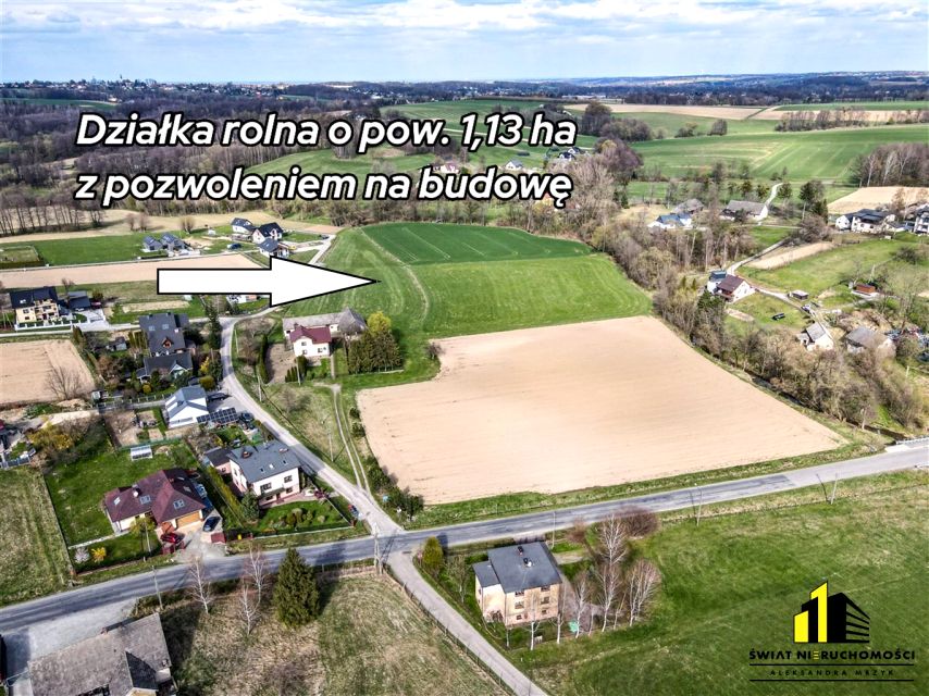 Działka budowlano-rolna Jasienica