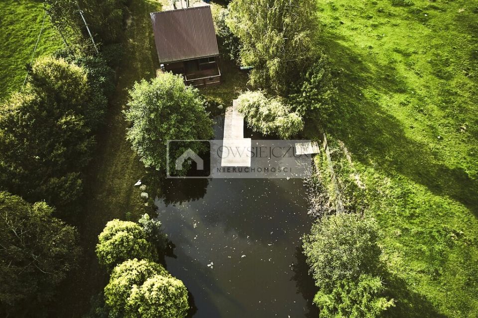 Ogrodzona działka sprzedam