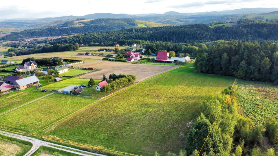 Działka budowlano-rolna Kąśna Dolna