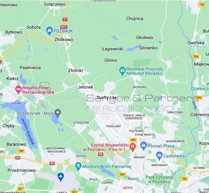 Działka inwestycyjna Suchy Las
