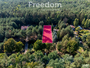 Działka przy lesie