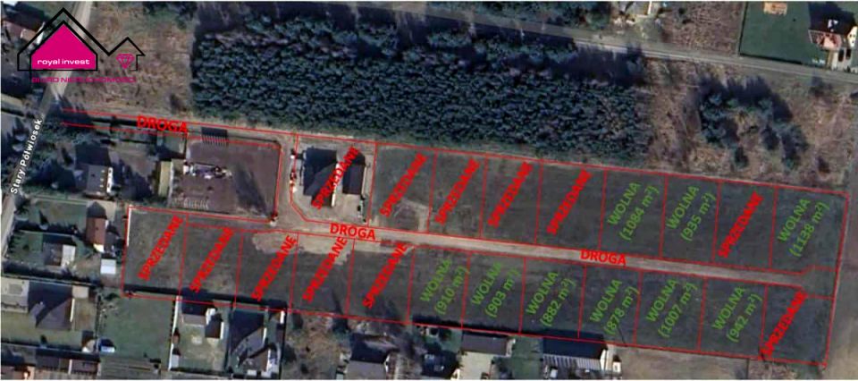 Działka Półwiosek Stary