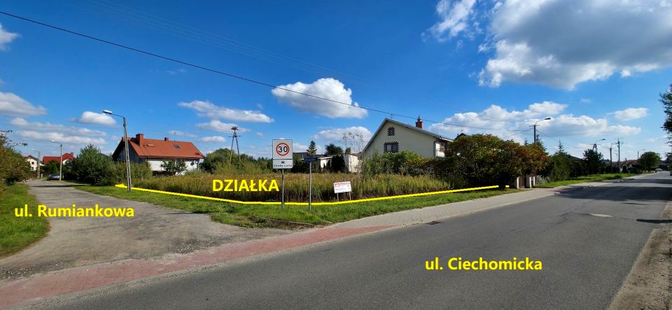 Pusta działka Płock