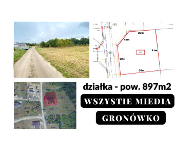 Działka budowlana Gronówko