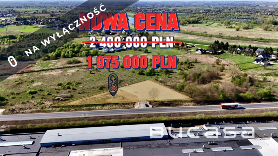 Działka inwestycyjna Niepołomice sprzedam