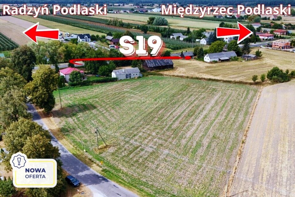 Działka budowlano-rolna Turów