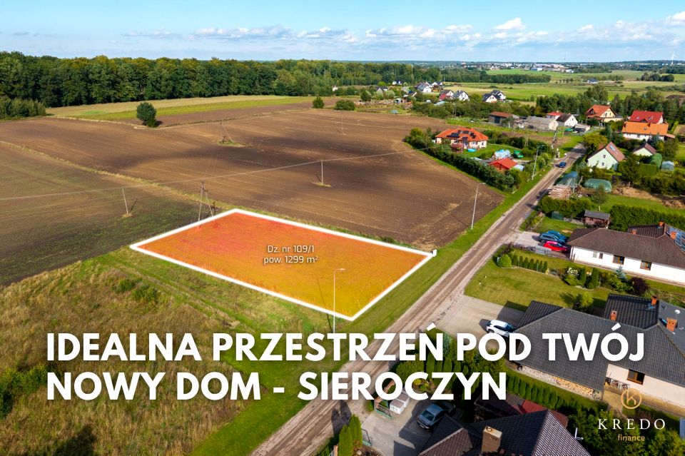 Działka budowlana Sieroczyn